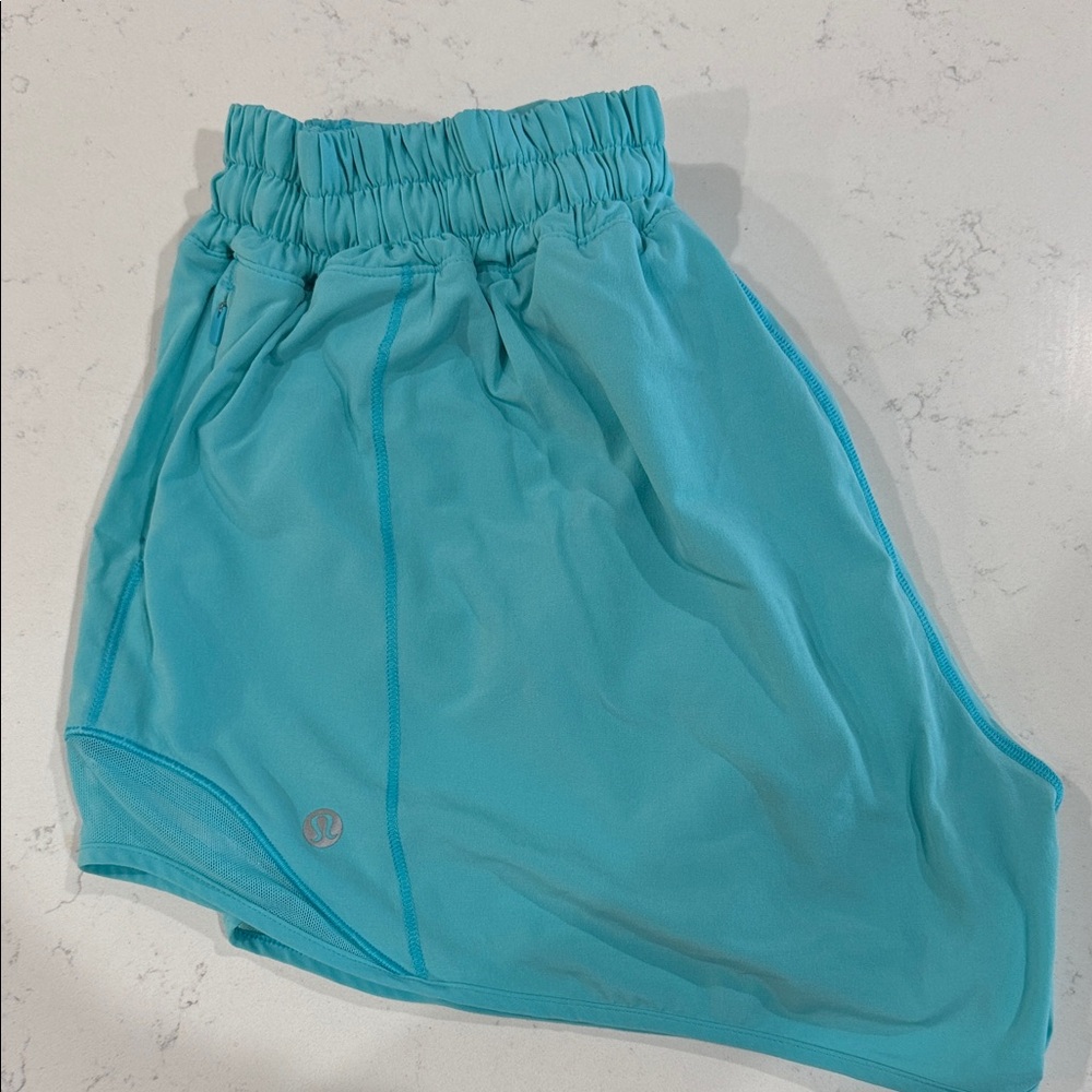 Women's Blue Athletic Shorts